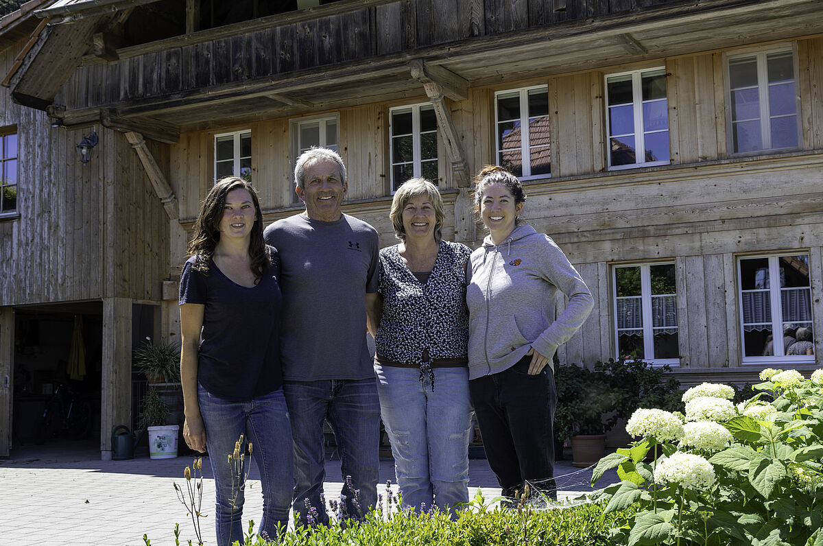 Die Familie Schwarz auf dem Lebenshof Bruffhof
