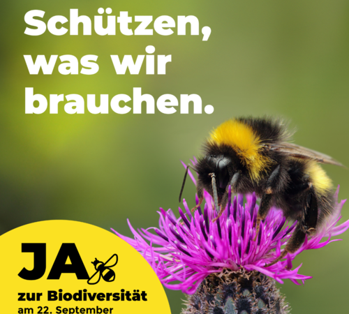 Ja zur Biodiversität