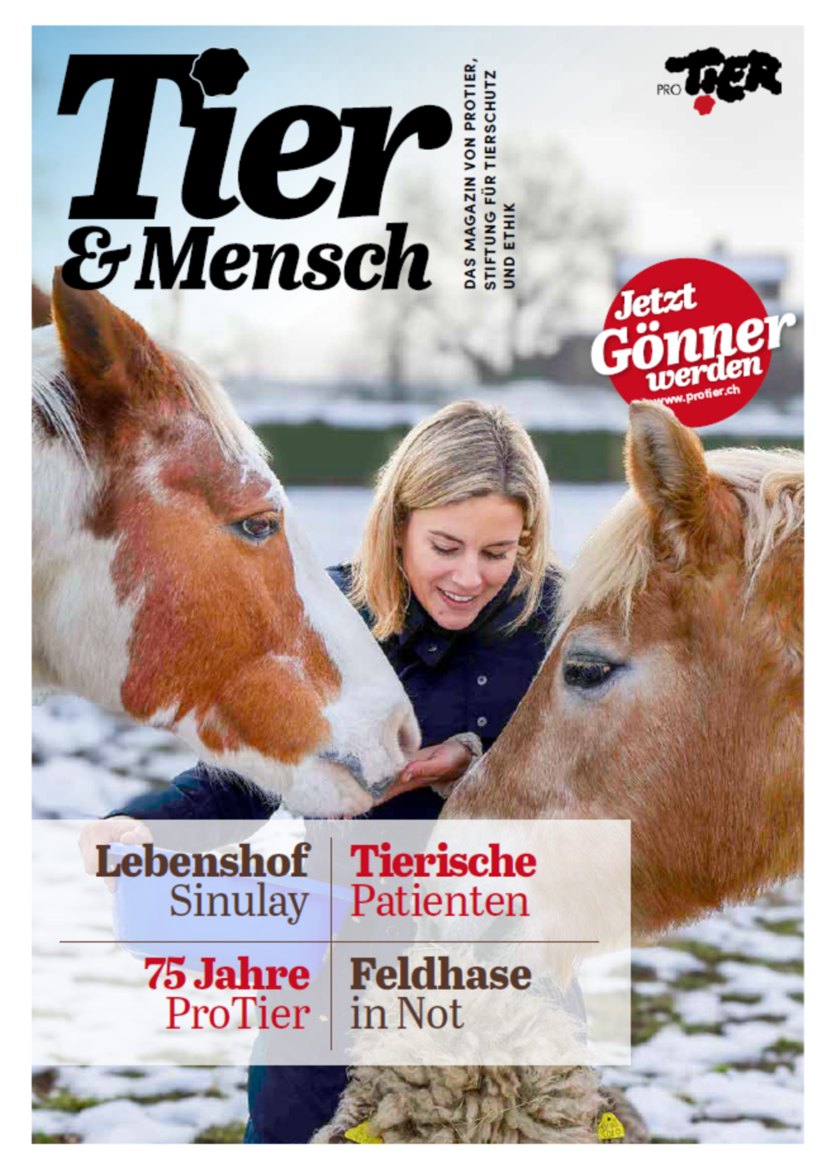 ProTier Magazin «Tier & Mensch» 01/24