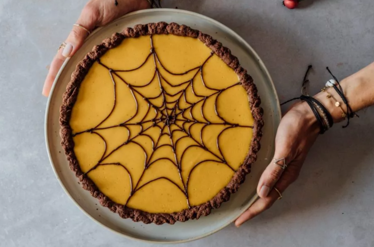 Veganer Pudding Kuchen