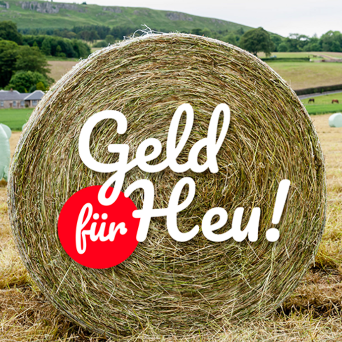 Geld für Heu! Geld für Heu!